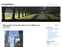 Tablet Screenshot of jerryjwilliams.wordpress.com