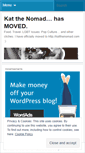 Mobile Screenshot of katthenomad.wordpress.com