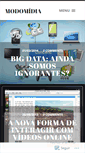 Mobile Screenshot of modomidia.wordpress.com