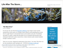 Tablet Screenshot of lifeafterthestorm.wordpress.com