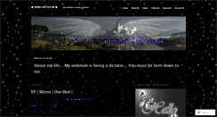 Desktop Screenshot of beingdictator.wordpress.com