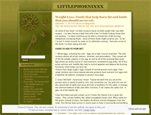 Tablet Screenshot of littlephoenixxx.wordpress.com