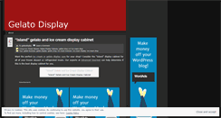 Desktop Screenshot of gelatodisplay.wordpress.com