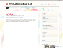 Tablet Screenshot of amiguelcarvalho.wordpress.com