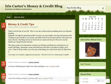 Tablet Screenshot of idcarter.wordpress.com