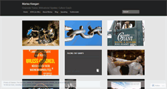 Desktop Screenshot of marisakeegan.wordpress.com