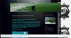 Desktop Screenshot of newworldpaddleboards.wordpress.com