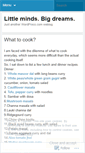 Mobile Screenshot of littlemindsbigdreams.wordpress.com