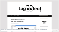 Desktop Screenshot of lugotea.wordpress.com