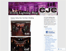 Tablet Screenshot of eventlighting.wordpress.com