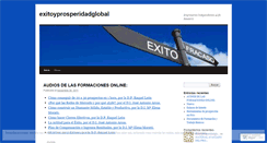 Desktop Screenshot of exitoyprosperidadglobal.wordpress.com
