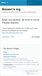 Mobile Screenshot of brewbaron.wordpress.com