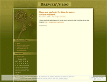 Tablet Screenshot of brewbaron.wordpress.com