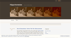 Desktop Screenshot of haeppchenweise.wordpress.com