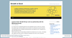 Desktop Screenshot of getgrowth.wordpress.com