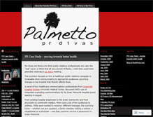 Tablet Screenshot of palmettoprdivas.wordpress.com