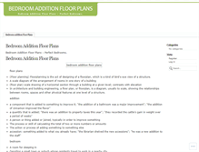 Tablet Screenshot of bedroomadditionfloorplansikk.wordpress.com