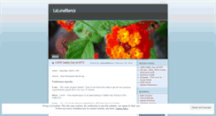Desktop Screenshot of lalunablanca.wordpress.com