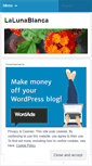 Mobile Screenshot of lalunablanca.wordpress.com