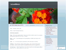 Tablet Screenshot of lalunablanca.wordpress.com