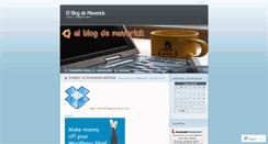 Desktop Screenshot of cmaverick.wordpress.com