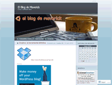 Tablet Screenshot of cmaverick.wordpress.com