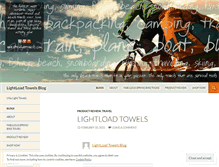 Tablet Screenshot of lightloadtowels.wordpress.com