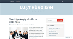 Desktop Screenshot of dangthiminhsang.wordpress.com