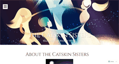 Desktop Screenshot of catskinsisters.wordpress.com