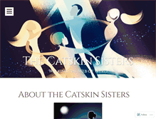 Tablet Screenshot of catskinsisters.wordpress.com