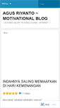 Mobile Screenshot of agusriyanto.wordpress.com