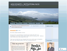 Tablet Screenshot of agusriyanto.wordpress.com