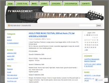 Tablet Screenshot of fvmanagement.wordpress.com