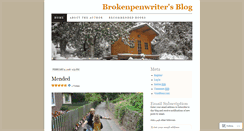 Desktop Screenshot of brokenpenwriter.wordpress.com