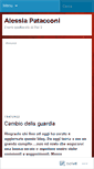 Mobile Screenshot of alessiapatacconi.wordpress.com