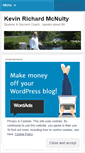 Mobile Screenshot of kevinmcnulty.wordpress.com