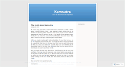 Desktop Screenshot of kamsutravideo.wordpress.com