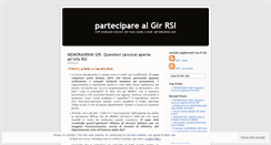 Desktop Screenshot of girrsi.wordpress.com