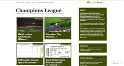 Desktop Screenshot of championsofeurope.wordpress.com