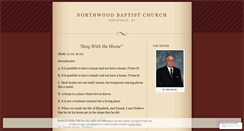 Desktop Screenshot of northwoodbaptist.wordpress.com