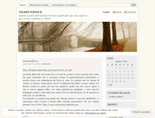 Tablet Screenshot of nessundove23.wordpress.com