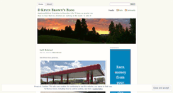 Desktop Screenshot of dkevinbrown.wordpress.com