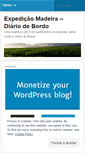 Mobile Screenshot of expedicaomadeira.wordpress.com