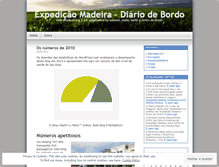 Tablet Screenshot of expedicaomadeira.wordpress.com