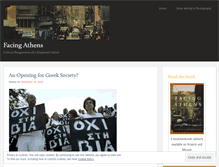 Tablet Screenshot of facingathens.wordpress.com