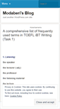 Mobile Screenshot of modaberi.wordpress.com