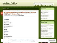 Tablet Screenshot of modaberi.wordpress.com