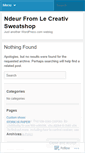 Mobile Screenshot of ndeur.wordpress.com
