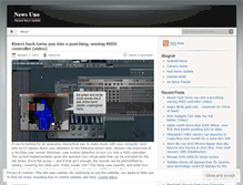 Tablet Screenshot of newsuno.wordpress.com