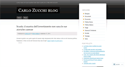 Desktop Screenshot of carlozucchi.wordpress.com